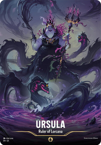 Ursula - Ruler of Lorcana (Oversized) [Illumineer's Quest: Deep Trouble]