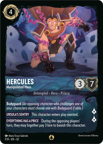 Hercules - Manipulated Hero (7/31) [Illumineer's Quest: Deep Trouble]