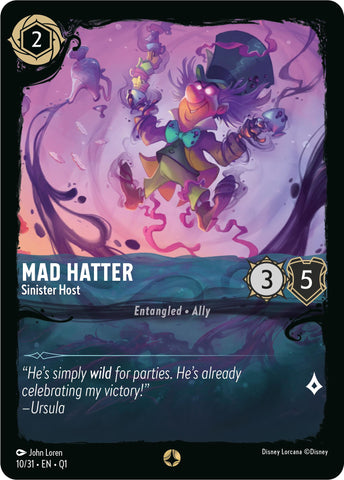 Mad Hatter - Sinister Host (10/31) [Illumineer's Quest: Deep Trouble]