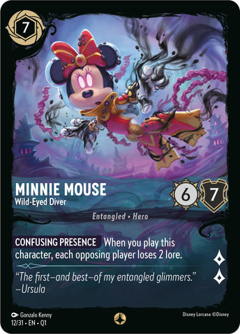 Minnie Mouse - Wild-Eyed Diver (12/31) [Illumineer's Quest: Deep Trouble]
