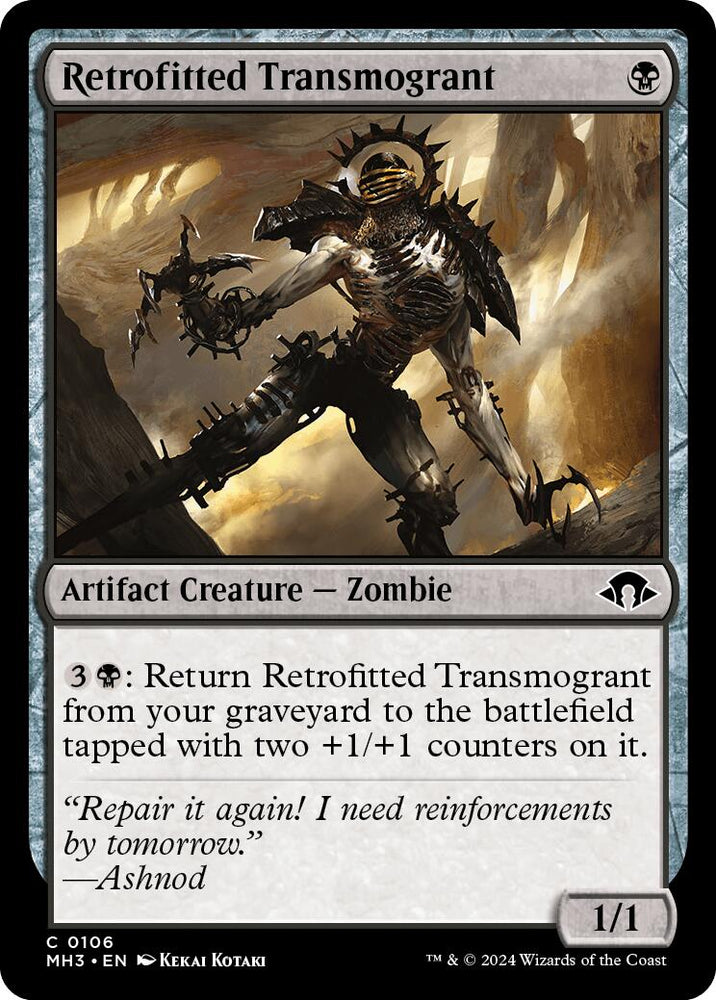 Retrofitted Transmogrant