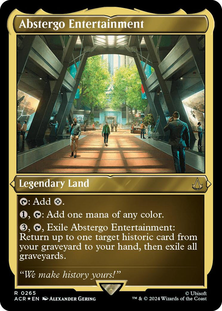 Abstergo Entertainment (Foil Etched)