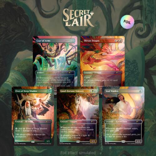 SECRET LAIR: DROP SERIES - FEATURING: JULIE BELL (FOIL EDITION)