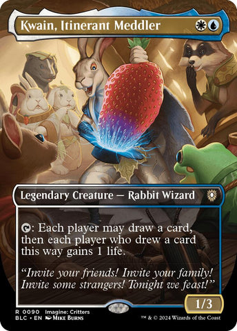 Kwain, Itinerant Meddler (Borderless)