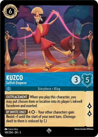 Kuzco - Selfish Emperor (149/204) [Shimmering Skies]
