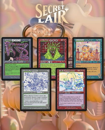 SECRET LAIR: DROP SERIES - SECRET LAIR X BRAIN DEAD: CREATURES (RAINBOW FOIL EDITION)