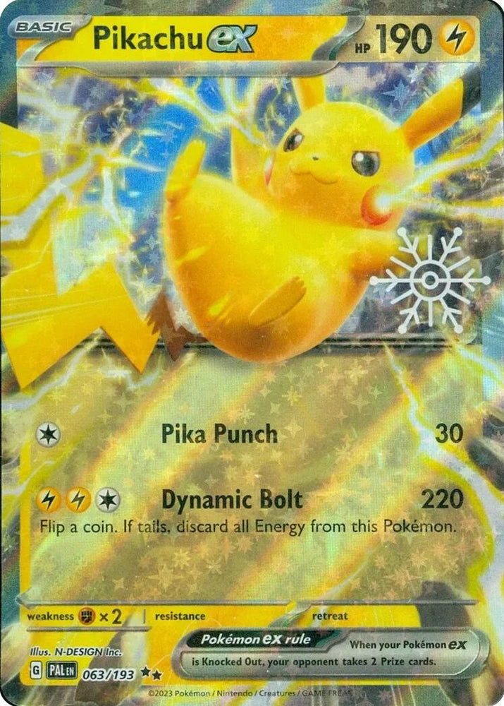 Pikachu ex (Holiday Calendar)