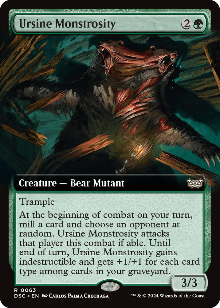 Ursine Monstrosity (Extended Art)