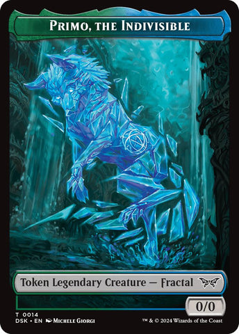 Primo, the Indivisible // Manifest Double-Sided Token