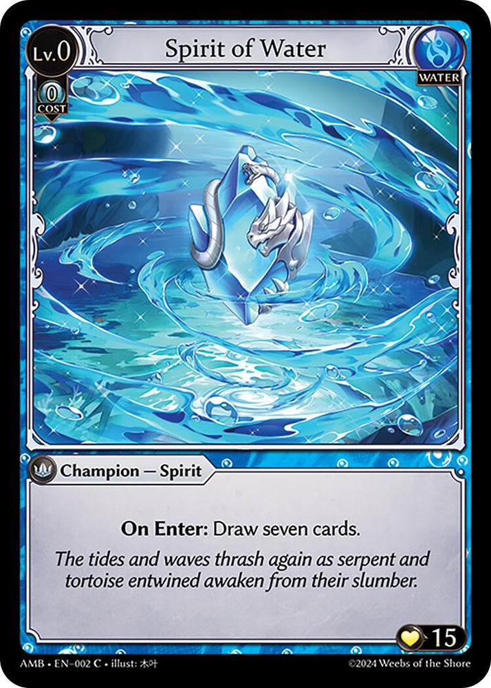 Spirit of Water
