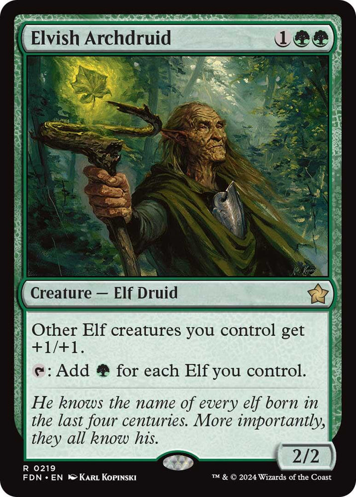 Elvish Archdruif [Foundations]