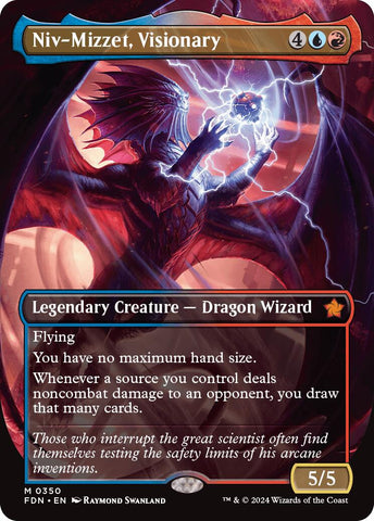 Niv-Mizzet, Visionary (Borderless)