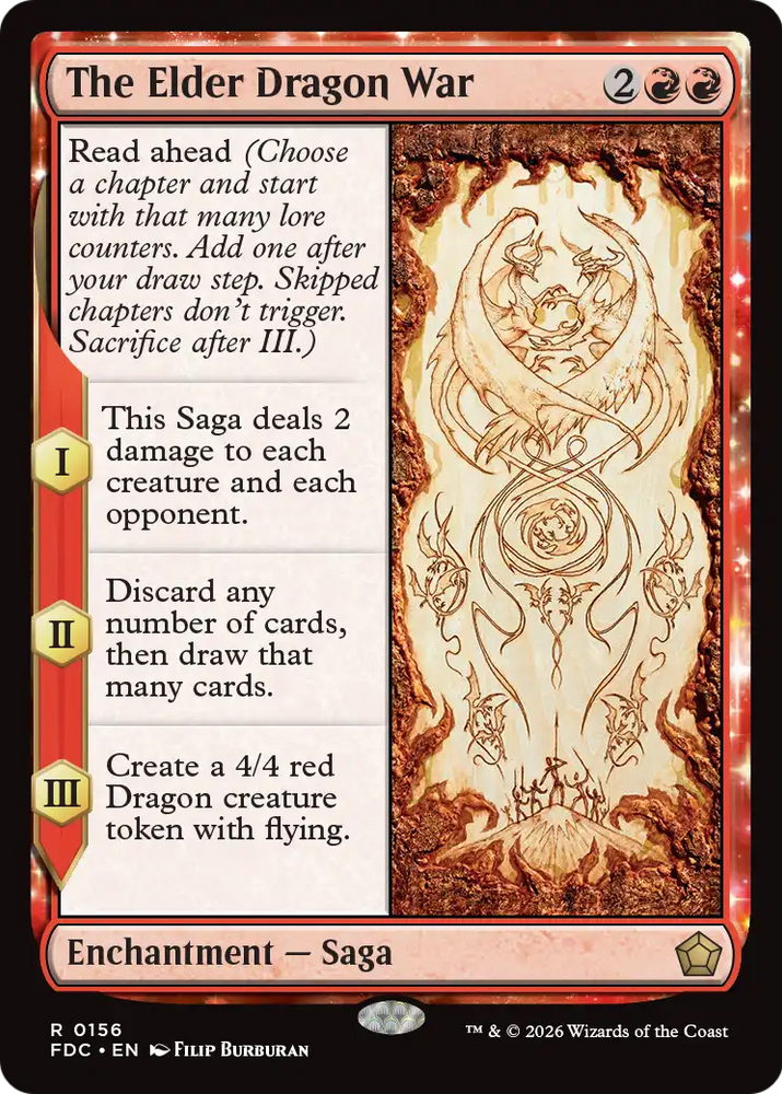 The Elder Dragon War [Foundations Commander]