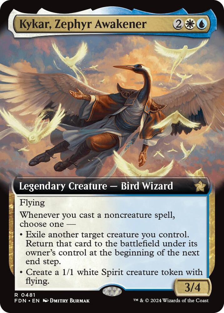 Kykar, Zephyr Awakener (Extended Art)