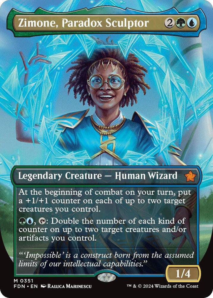 Zimone, Paradox Sculptor (Borderless)