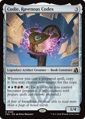Codie, Ravenous Codex [Reality Fracture]