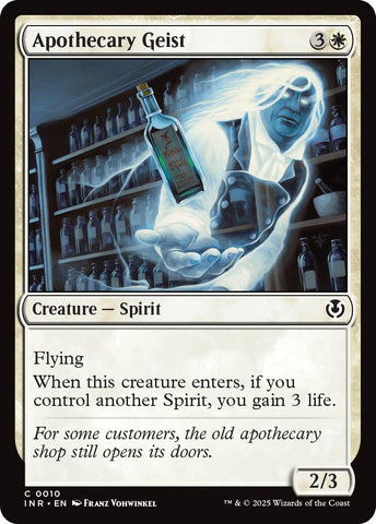 Apothecary Geist