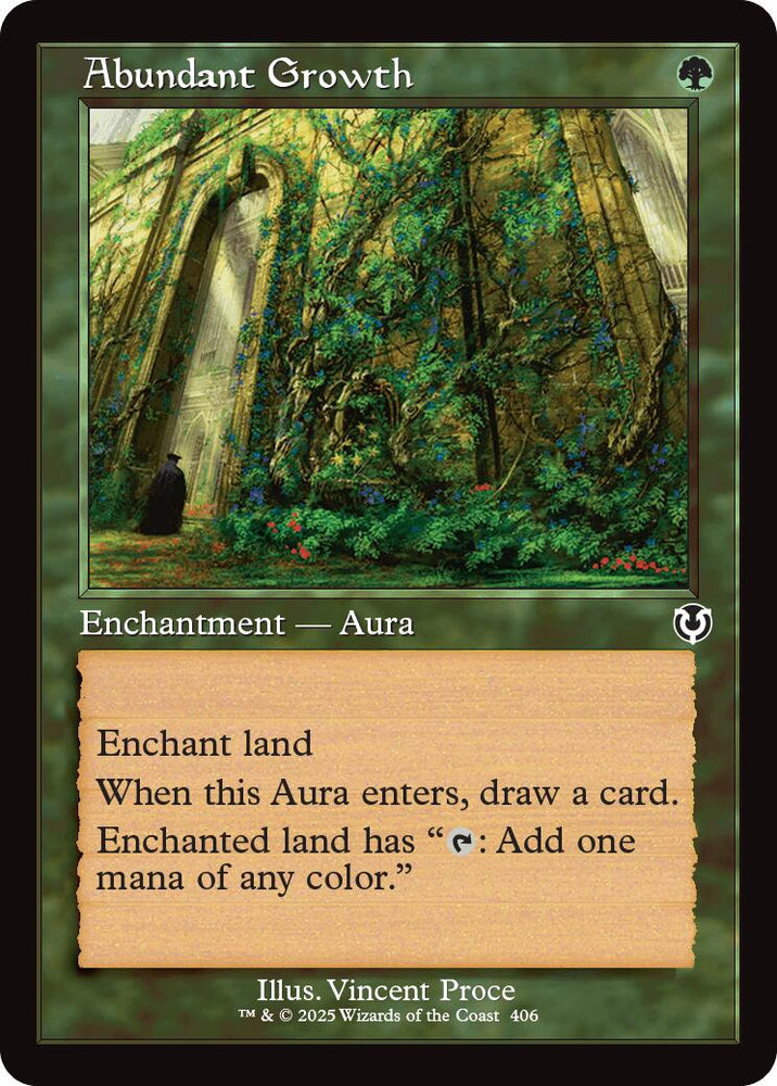 Abundant Growth (Retro Frame)