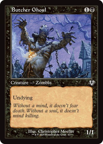 Butcher Ghoul (Retro Frame)