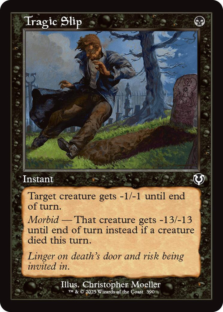Tragic Slip (Retro Frame)