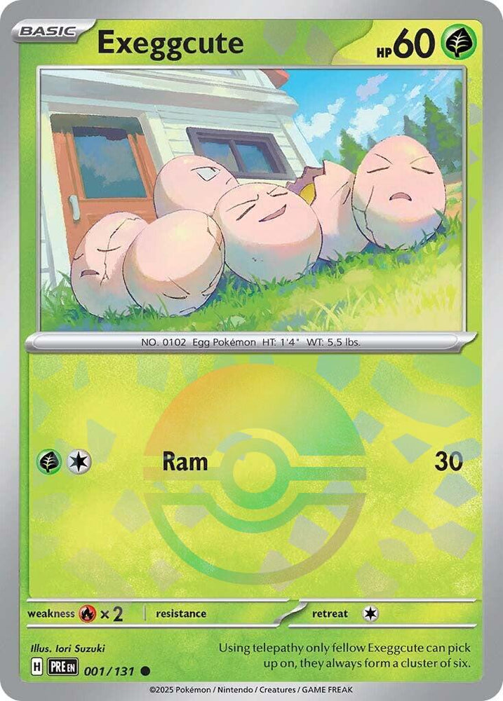 Exeggcute (Poke Ball Pattern)