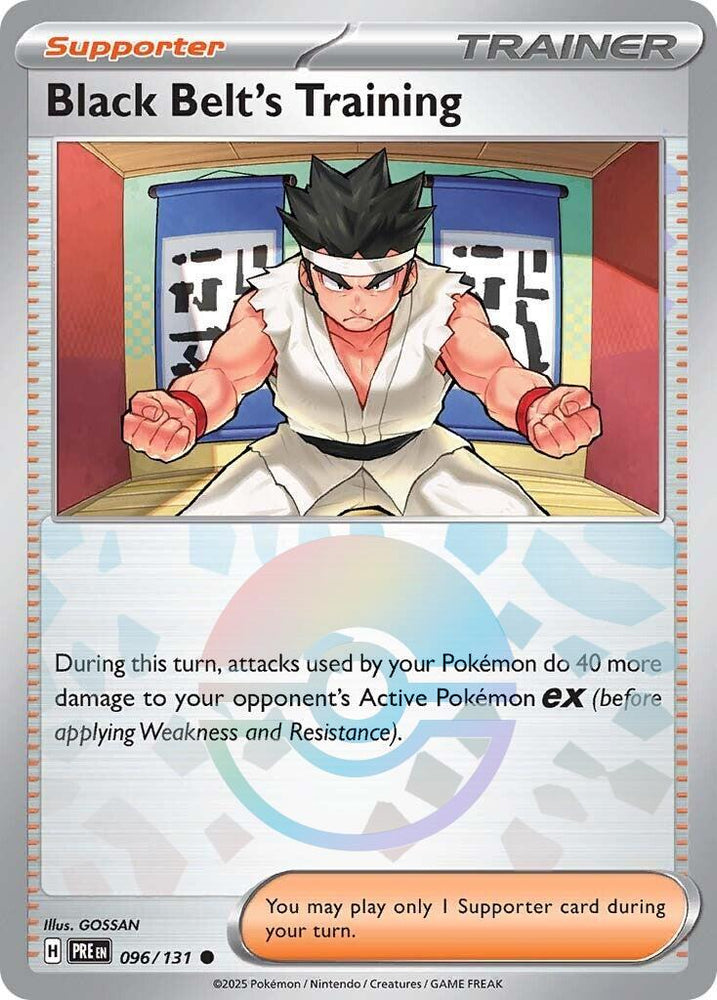 Black Belt's Training - 096/131 (Poke Ball Pattern)