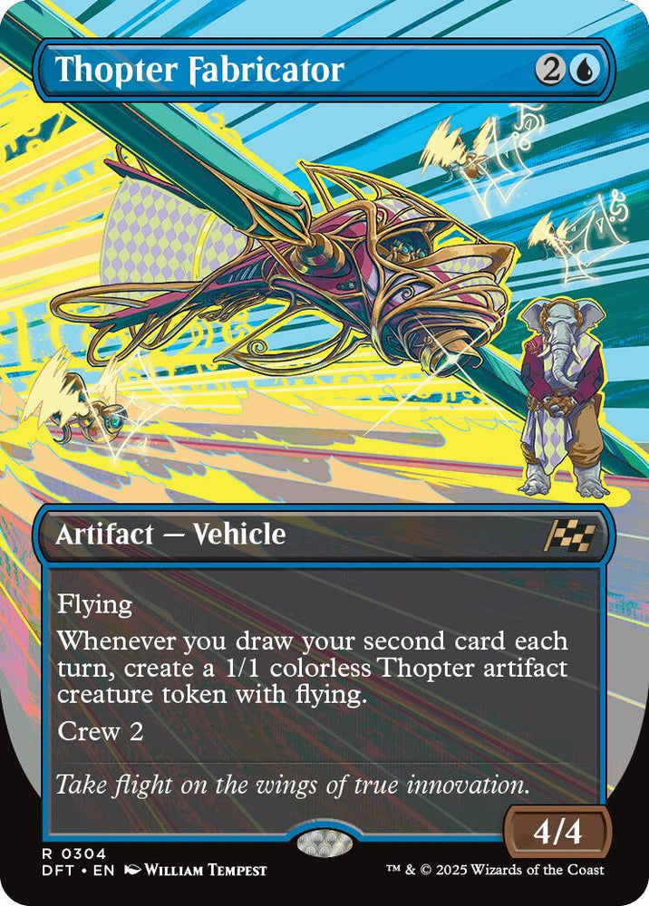Thopter Fabricator (Borderless)