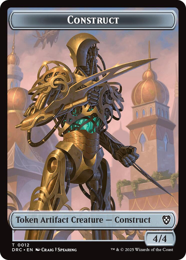 Construct // Nalaar Aetherjet Double-Sided Token