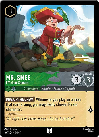 Mr. Smee - Efficient Captain