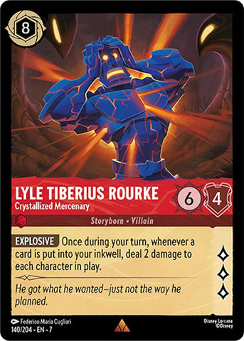 Lyle Tiberius Rourke - Crystallized Mercenary