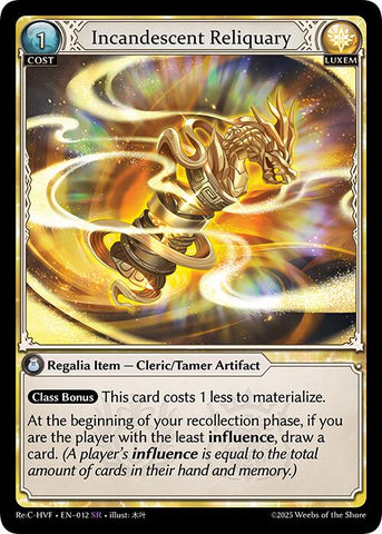 Incandescent Reliquary