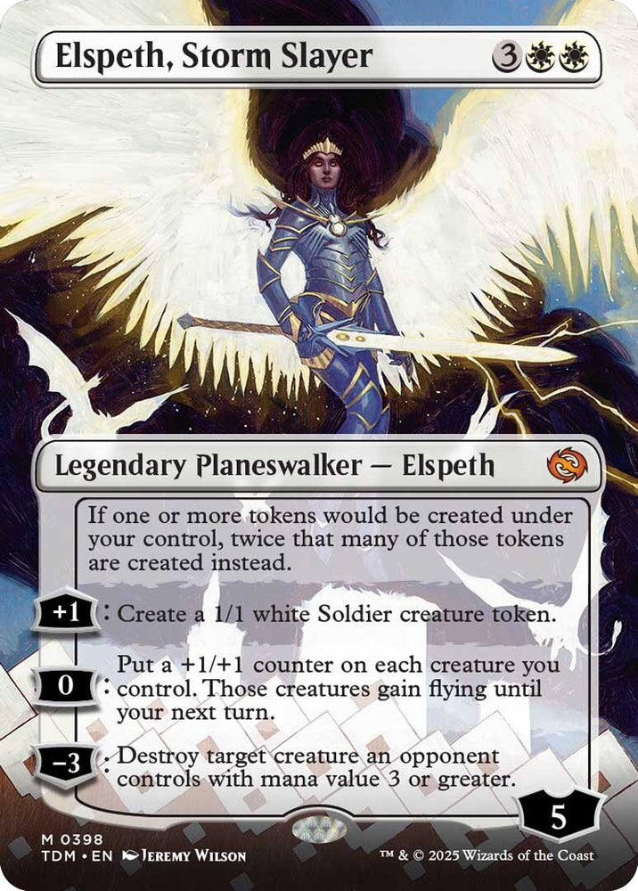Elspeth, Storm Slayer (Borderless)
