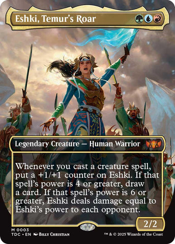 Eshki, Temur's Roar (Borderless)