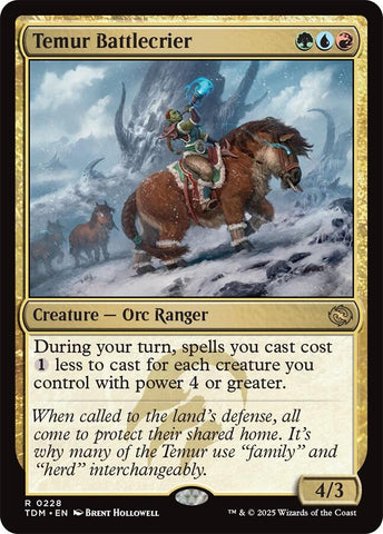 Temur Battlecrier