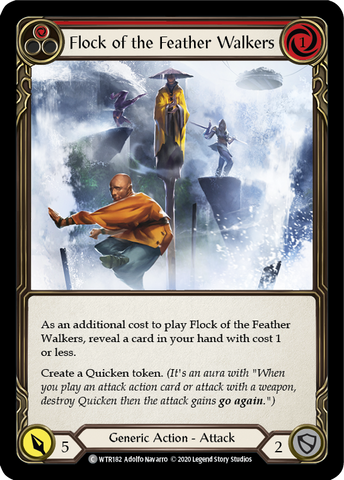 Flock of the Feather Walkers (Red) [WTR182] Unlimited Edition Normal