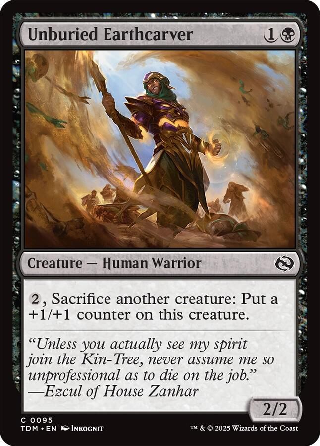 Unburied Earthcarver