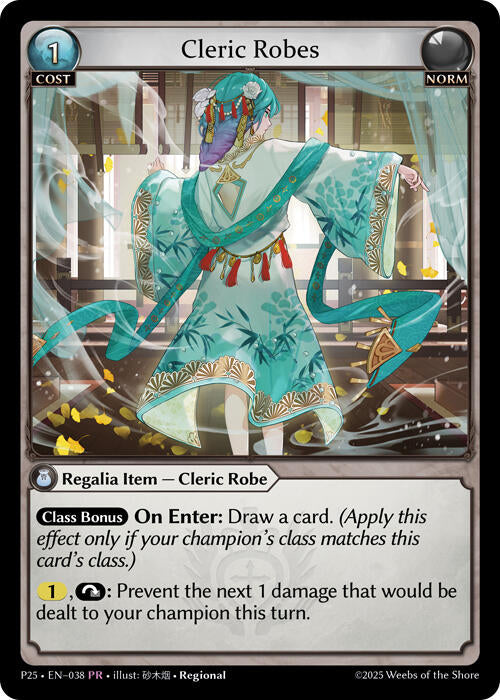 Cleric Robes (038) [Promotional Cards]