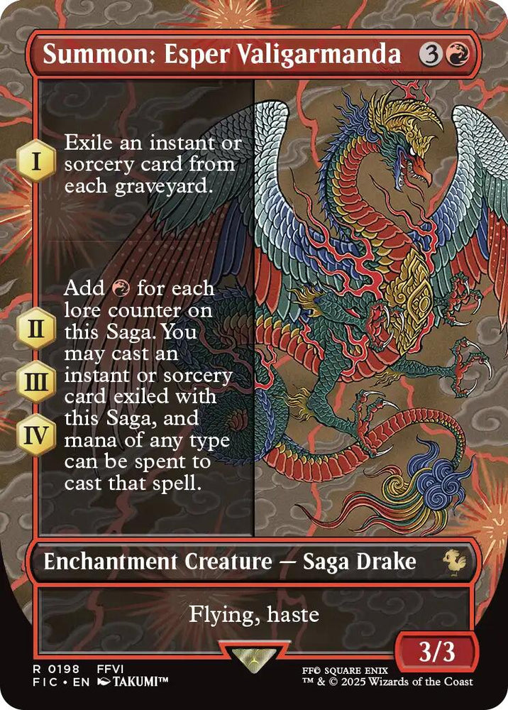 Summon: Esper Valigarmanda (Borderless)