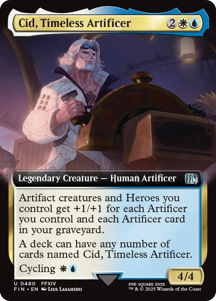 Cid, Timeless Artificer (Extended Art)