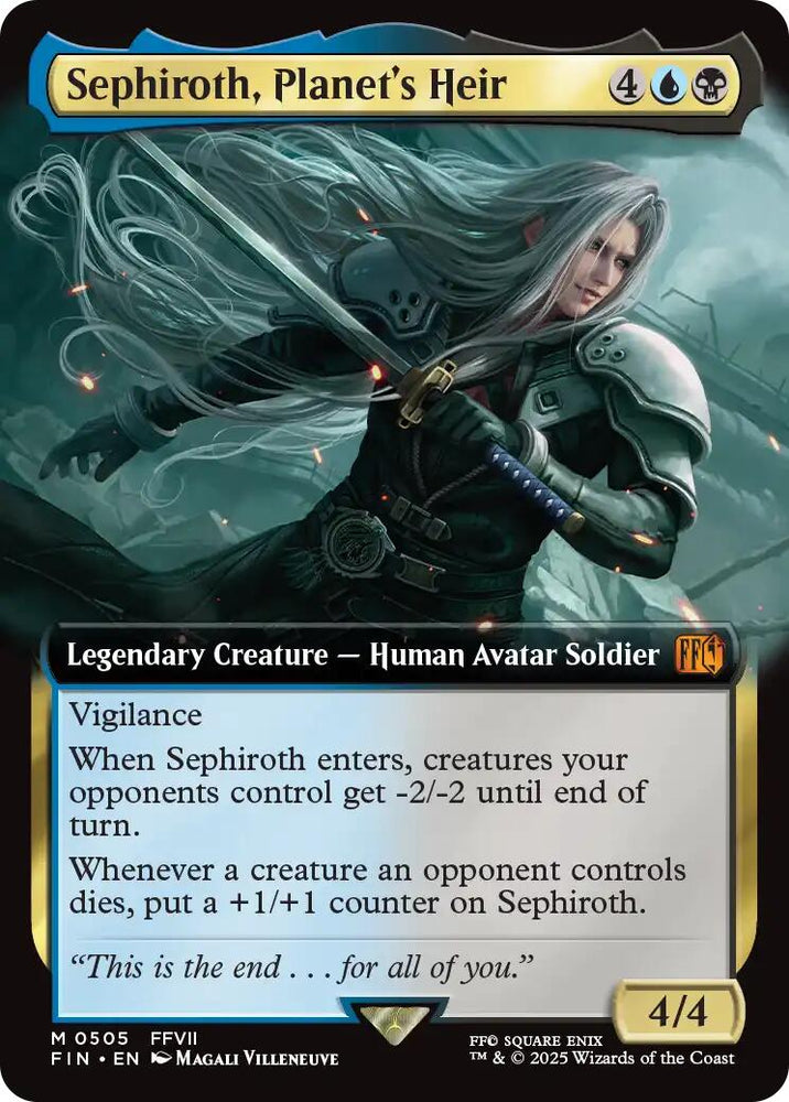 Sephiroth, Planet's Heir (Extended Art)