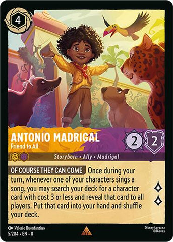 Antonio Madrigal - Friend to All