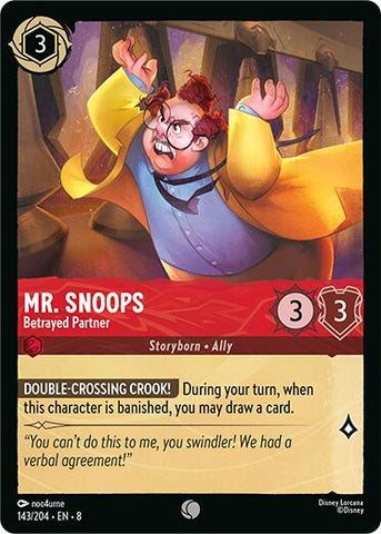 Mr. Snoops - Betrayed Partner