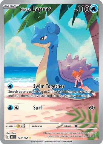 Misty's Lapras - 194/182