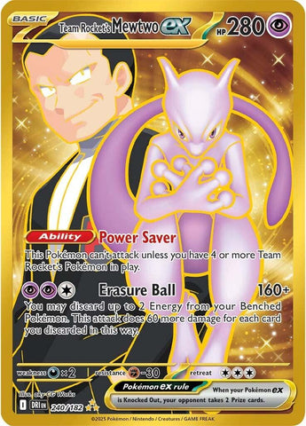 Team Rocket's Mewtwo ex - 240/182