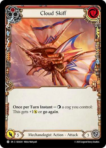 Cloud Skiff (Red) [SEA024] (High Seas)