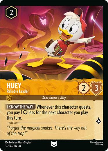 Huey - Reliable Leader (Foil) (3/204) [Reign of Jafar]