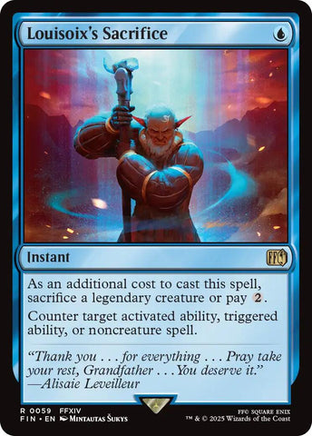 Louisoix's Sacrifice