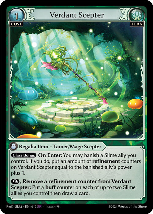 Verdant Scepter (012) [Silvie Re:Collection, Slime Sovereign Lite]