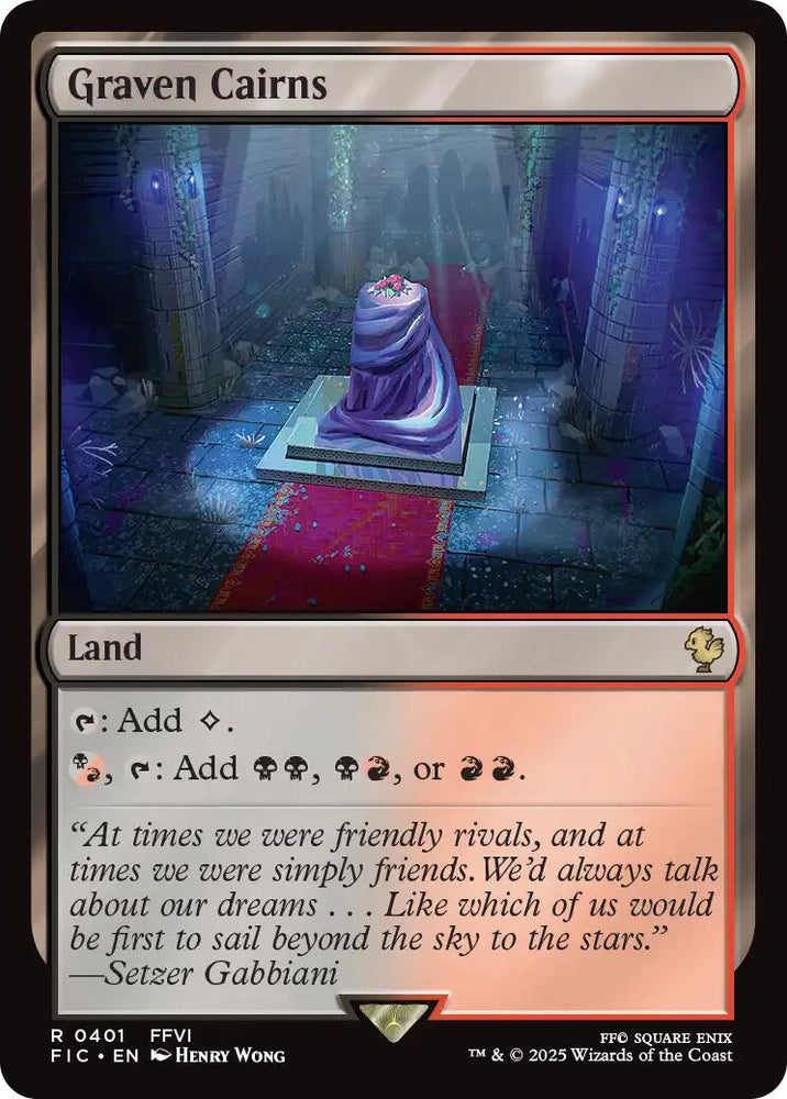 Graven Cairns (Surge Foil) [FINAL FANTASY Commander]