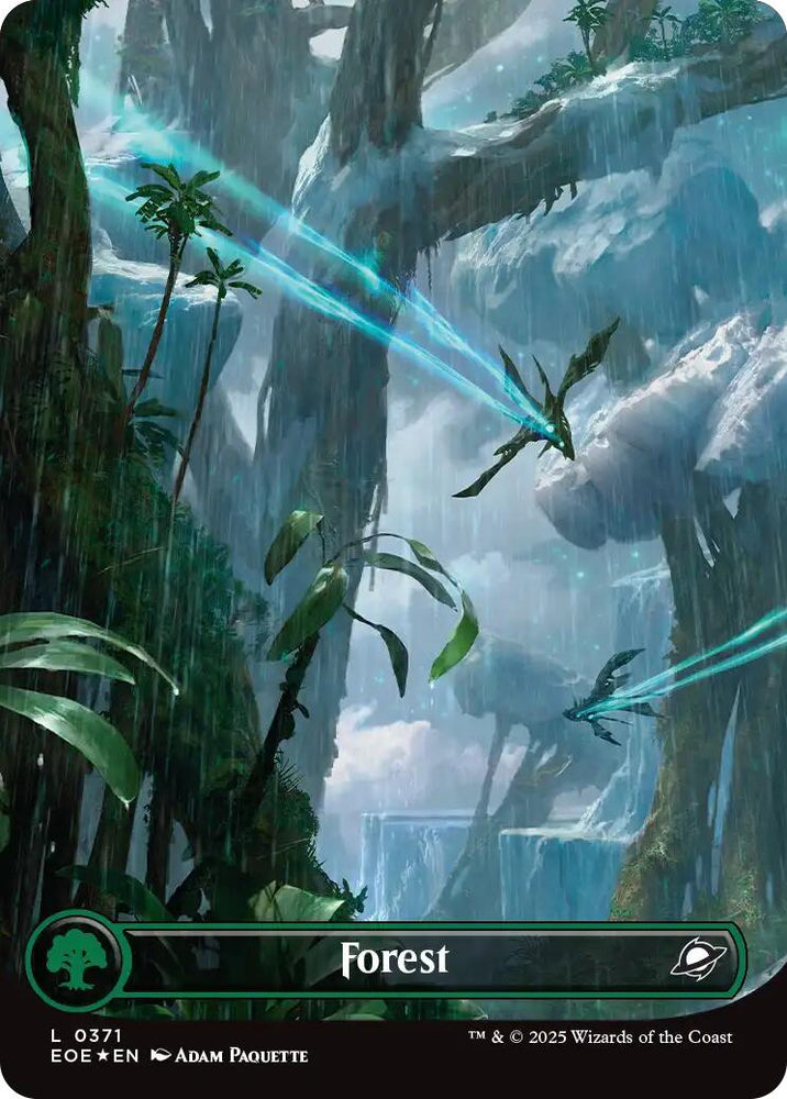 Forest (0371) (Borderless) (Galaxy Foil)